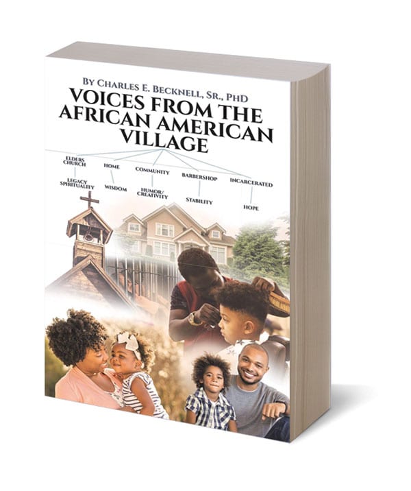 Photo of the book Voices from the African-American Village by Charles Becknell Sr.  