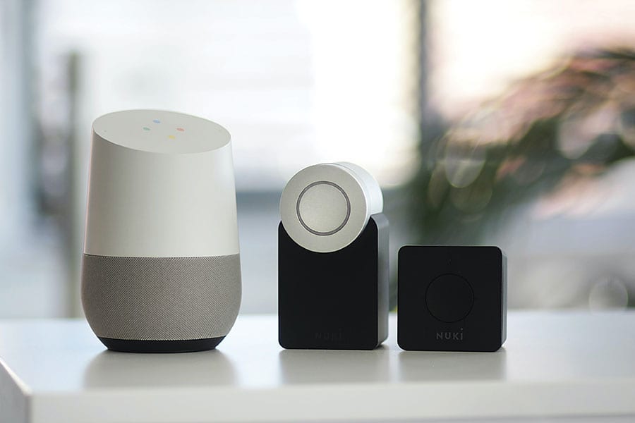 Photo of smart devices and speakers