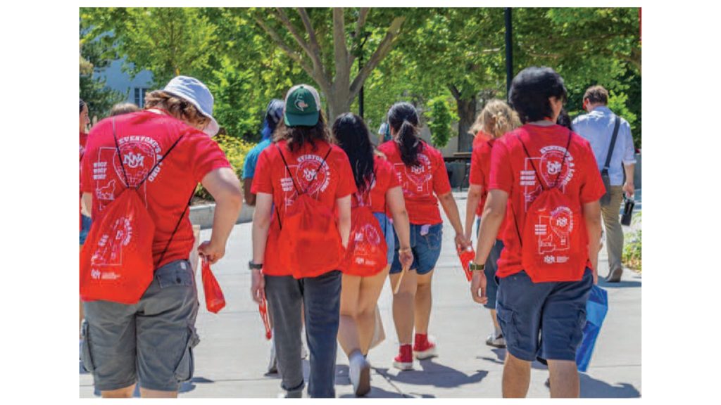 Group of Students walking